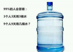 脑子急转弯：三小我三天用三