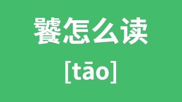 饕怎样读