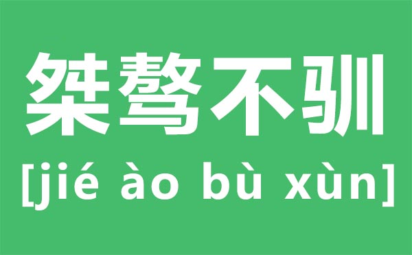 横冲直撞怎样读,横冲直撞是甚么意义,横冲直撞的近反义词