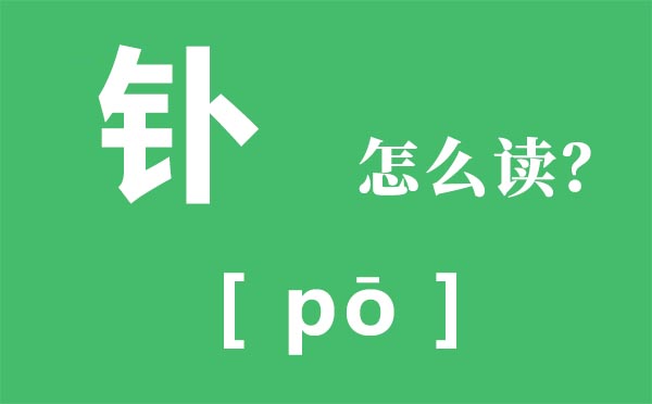 钋怎样读,金字旁加萝卜的卜念甚么,钋是甚么意义