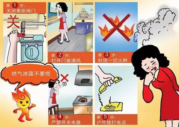 发明自然气漏气怎样办？