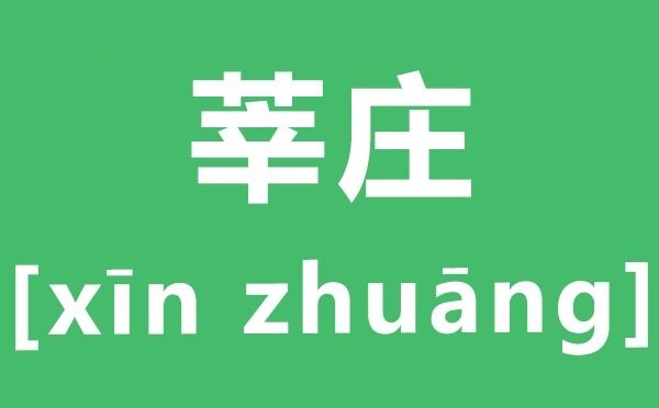 莘庄怎样读,莘庄的拼音是甚么,莘庄在上海哪一个区
