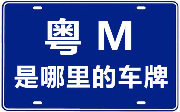 粤M是那里的车商标,梅州的车商标是粤甚么
