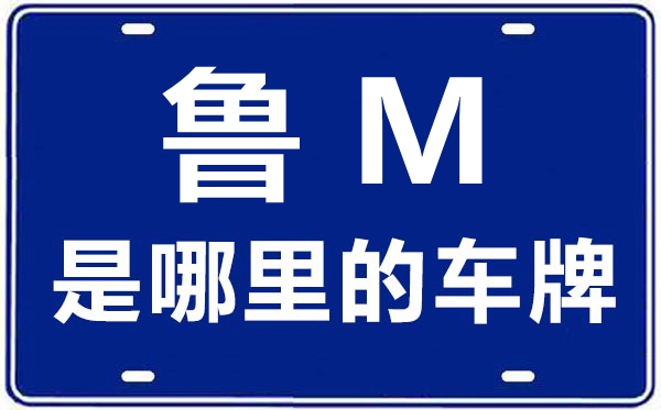 鲁M是那里的车商标,滨州的车商标是鲁甚么