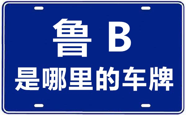 鲁B是那里的车商标,青岛的车商标是鲁甚么