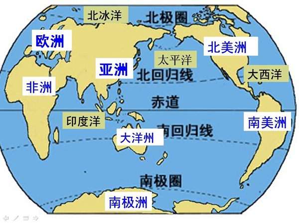 天下有几大洲几大洋,七大洲为甚么又叫五大洲,有甚么区分