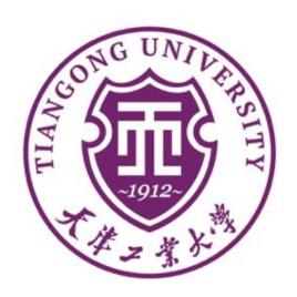 天津产业大黉舍徽