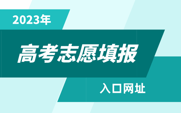 2023年高考自愿填报进口,各省市高考自愿填报体系网址