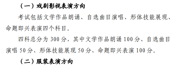 2024年北京艺术统考满分是几多,北京艺考科目及分值