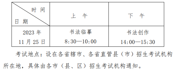 2024年河南艺考时辰详细支配,河南艺术类统考是几月几日