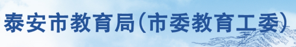 泰安市教导局网站成就查问进口（//jyj.taian.gov.cn/）