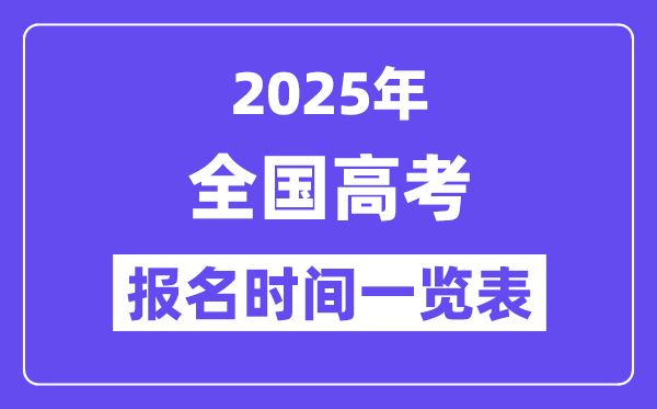 2025年天下高考报名时辰表,详细时辰是几月几号