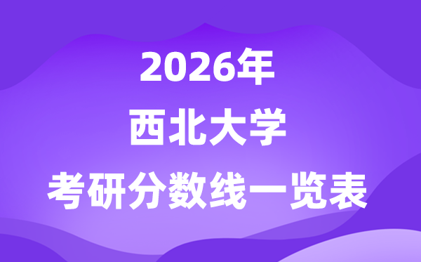 东南大学2026考研分数线一览表（含2025年复试线）
